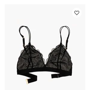 Lace liana triangle bralette new w/ tags